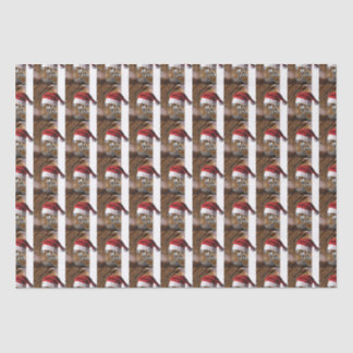 Bengalischer Tiger Weihnachtsmann Seidenpapier