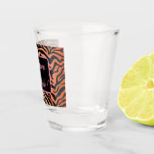 Bengalischer Tigerdruck Schnapsglas (Rechts)