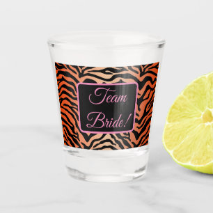 Bengalischer Tigerdruck Schnapsglas