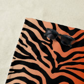 Bengalischer Tigerdruck Strandtuch (Beispiel)