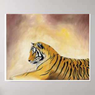 Bengalischer Tigerprint 11"x14" Poster