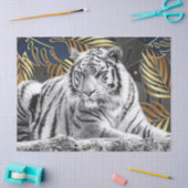 Bengalischer Tropenpalmendekoupage Seidenpapier (Basteln)