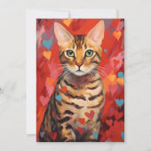 Bengalischer Valentinstag Feiertagskarte (Vorderseite)