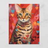 Bengalischer Valentinstag Postkarte (Vorderseite)