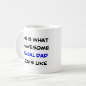 bengalischer Vater, phantastisch Kaffeetasse (Vorderseite Links)