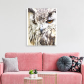 Bengalisches Adleruschel Leinwanddruck (Insitu (Wohnzimmer))