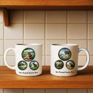 Bengalisches Cat 6-Image Coffee Tasse Design