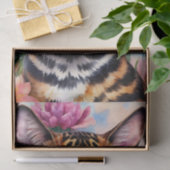 Bengalisches Cat Floral Seidenpapier (Geschenk)