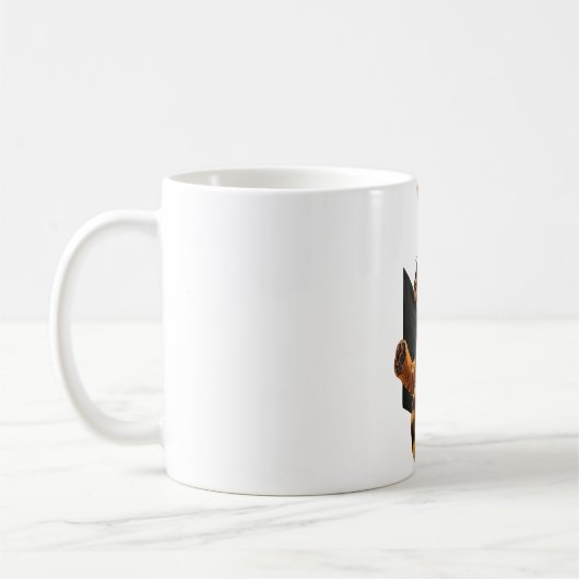 Bengalisches Cat Pocket Ripper Pocket Bengalisch L Kaffeetasse (Links)