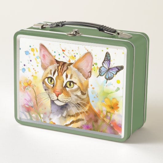 Bengalisches Chat Themed Lunch Box (Vorderseite)