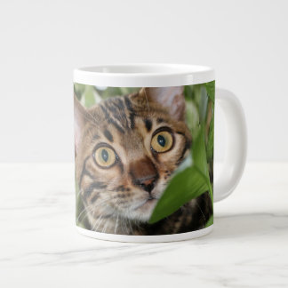 BENGALISCHES KÄTZCHEN IM POTHOS Jumbo-Tasse
