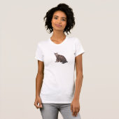 Bengalisches Katzen-Druck-T-Shirt T-Shirt (Vorne ganz)