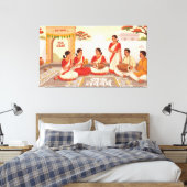 Bengalisches Neujahr Leinwanddruck (Insitu (Schlafzimmer))
