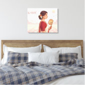 Bengalisches Neujahr Leinwanddruck (Insitu (Schlafzimmer))