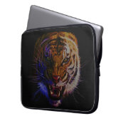 Bengalisches Tiger Big Cat Wildlife Laptopschutzhülle (Vorderseite Links)
