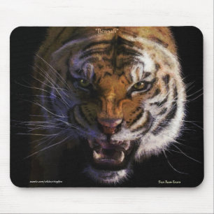 Bengalisches Tiger Kunstmuseum Mousepad