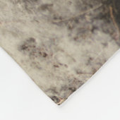 Bengalisches Tiger und Lady Fleecedecke (Ecke)