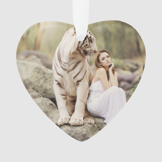 Bengalisches Tiger und Lady Ornament (Vorderseite)