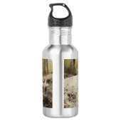 Bengalisches Tiger und Lady Trinkflasche (Rückseite)