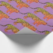 Bengalisches Tiger-Wrapping Geschenkpapier (Ecke)
