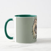Bengalisches Tigerdesign niedliche Geschenkideen K Tasse (Links)