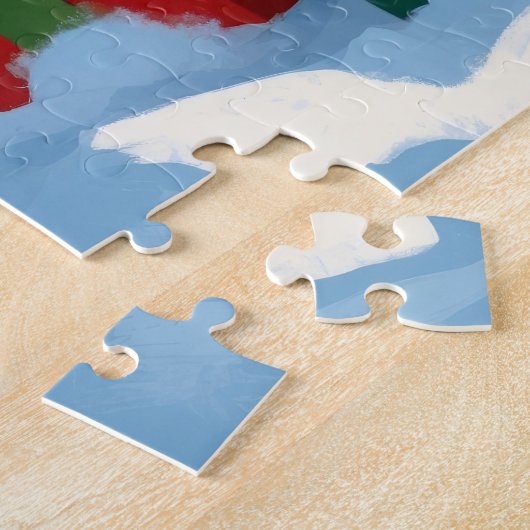 Bengalisches Weihnachtswunder Wunderland Puzzle (Seite)