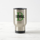 Bengalisches Zucht-Monogramm Reisebecher (Mittel)
