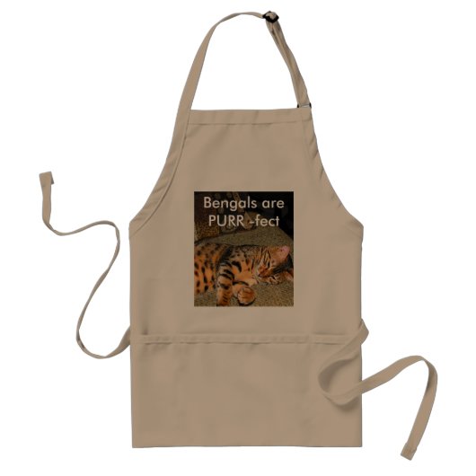 Bengall Katze Schürze (Vorne)