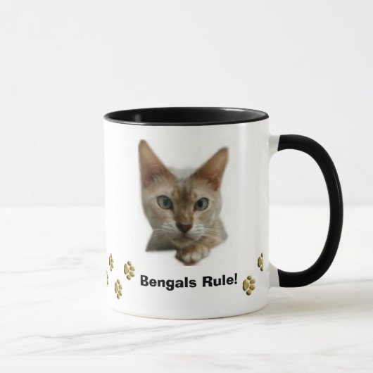 Bengals Regel! Tasse (Rechts)