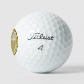 Bengals Tigers Gold Coin Golfball (Logo)