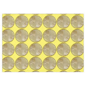 Bengals Tigers Gold Coin Tischdecke (Vorderseite (Horizontal))