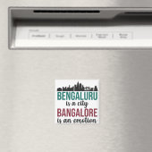 Bengaluru is a city Bangalore is an emotion India Magnet (In Situ (Geschirrspüler))