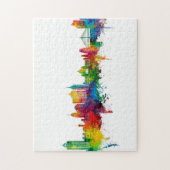 Bengaluru Skyline India Bangalore Puzzle (Vertikal)