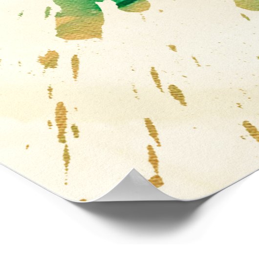 Bengaluru Skyline Poster (Ecke)