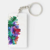 Bengaluru Skyline Schlüsselanhänger (Rückseite)