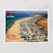 Bengasi - Libyen - Strand - Postkarte (Vorderseite)