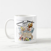 Benghazi Shuffle Funny Kaffeetasse (Links)
