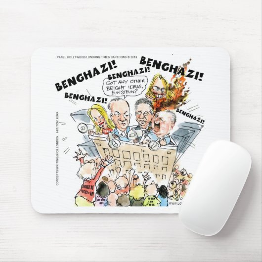 Benghazi Shuffle Funny Mousepad (Mit Mouse)