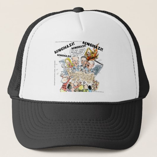 Benghazi Shuffle Funny Truckerkappe (Vorderseite)