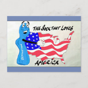 Bengleton Socks Postkarte