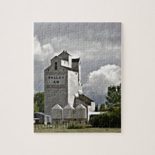 Bengough Saskatchewan Getreideheber Puzzle