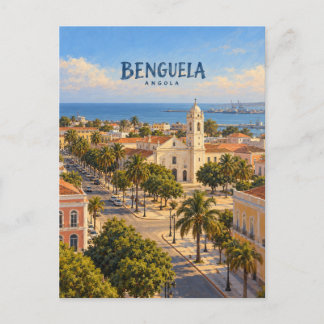 Benguela malerische Reise Kunst Postkarte