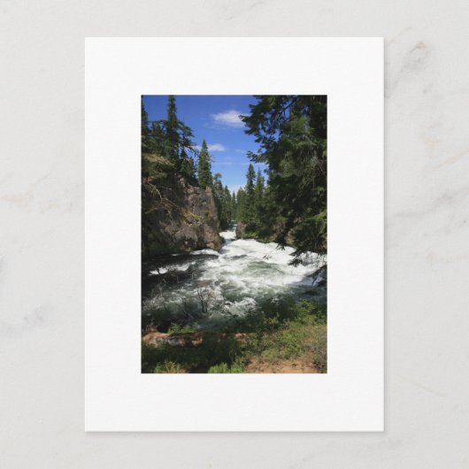 Benham Falls, Sunriver Postkarte (Vorderseite)