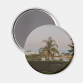 Benhavis Palm Tree, Marbella, Andalusien, Spanien Magnet (Vorderseite/Rückseite)