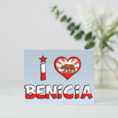 Benicia, CA Postkarte (Stehend Vorderseite)
