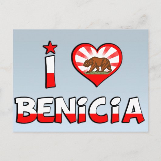 Benicia, CA Postkarte (Vorderseite)