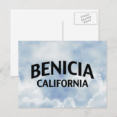 Benicia California Postkarte (Vorne/Hinten)