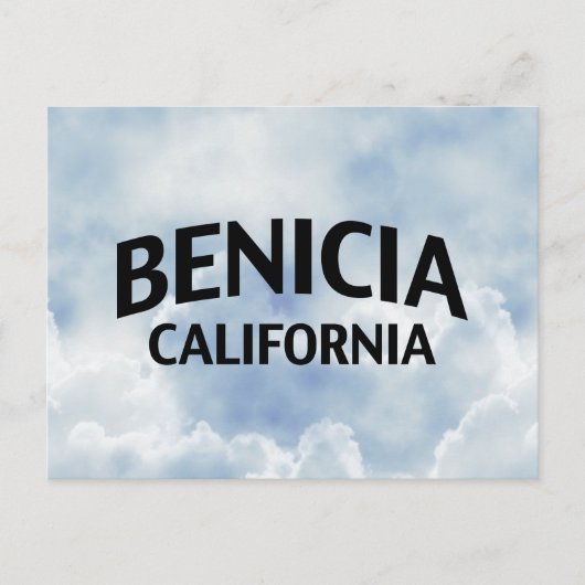 Benicia California Postkarte (Vorderseite)