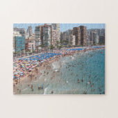 Benidorm Beach Jigsaw Puzzle (Horizontal)