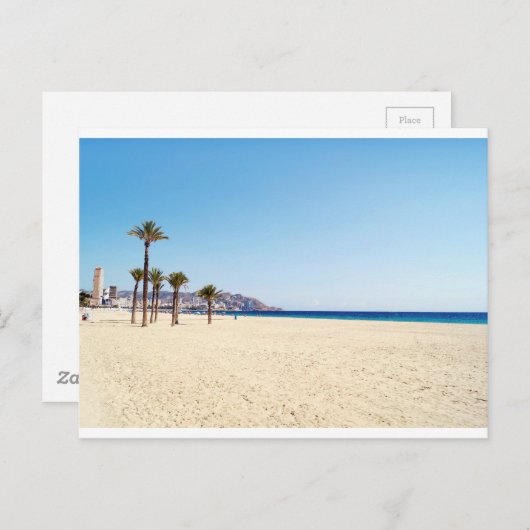 Benidorm Postkarte (Vorne/Hinten)